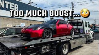 STREET TUNED MY TURBO 350z AND THIS HAPPENED...