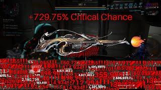 It's Phenmor but with 729.75% Critical Chance | Phenmor Build | Primary Acuity | Warframe