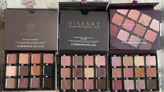 Viseart Sireneuse Étendu Face-Off with Cashmerie Charmeuse & Cashmerie Palettes!