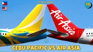 Cebu Pacific Vs Air Asia Malaysia Comparison 2023!  Vs 