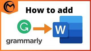 How to add Grammarly to Microsoft Word