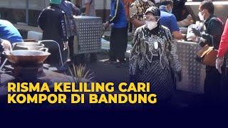 Momen Risma Keliling Cari Kompor di Bandung