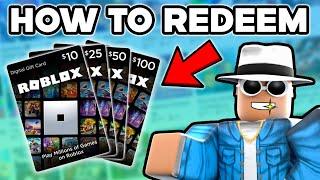How to Redeem Robux Gift Card (2024)