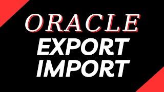 Oracle Export Import Utility | Oracle 11g Administration