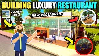 Building Luxury Restaurant In Ocean Is Home 2 | Ocean Is Home Island Life Sim Gameplay