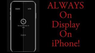 How To Get an Always On Display On iPhone #Shorts