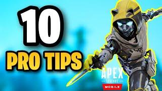 10 things PRO PLAYERS do in Apex legends mobile ( 10 Pro tips )