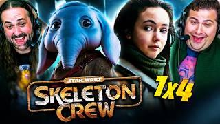 SKELETON CREW Episode 4 REACTION!! Star Wars Breakdown & Review | Jude Law | Daniels | Disney Plus