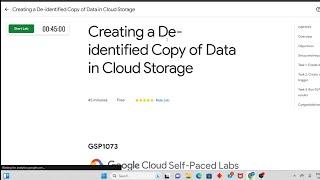 Creating a De-identified Copy of Data in Cloud Storage || Qwiklabs Arcade Solution