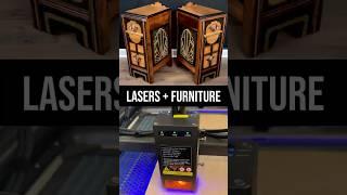 “Impossible” Wood Cuts! - Creality Falcon2 40W Laser #furnituredesign  #lasercutting