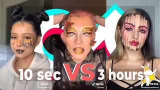 10 Seconds VS 3 Hours Makeup | TikTok Compilation 2020 | PerfectTiktok HD