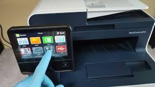 HOW TO FACTORY RESET XEROX WORKCENTRE 6515