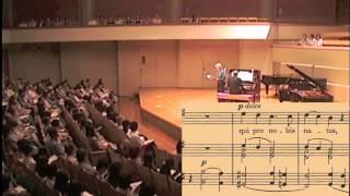 Franz Liszt - Ave Maris Stella Lynne Dawson & Claudio Brizi Live in Kusatsu 2011