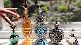 Fresh Air ASMR  elegant perfume bottles, whispers and nature sounds