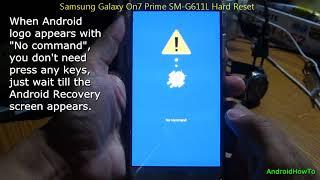 Samsung Galaxy On7 Prime SM-G611L Hard Reset