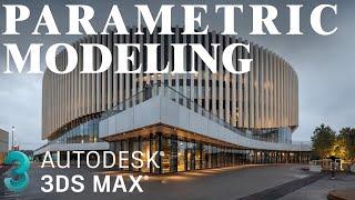 Modeling Parametric in 3ds Max (English subtitle)