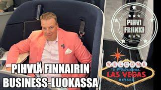 Pihviä Finnairin business-luokassa - Pihvifriikki goes LAS VEGAS osa 1.