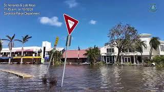 Sarasota Police tour St. Armands and Lido Keys after Hurricane Milton