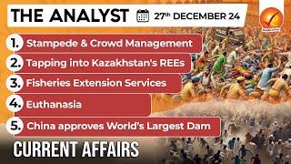 Current Affairs Today: The Analyst 27 December 2024 | Newspaper Analysis | Vajiram And Ravi