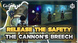 How To Release the SAFETY on the Cannon's Breech | The Heavenly Stone's Debris | Genshin Impact