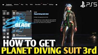 How to Get Planet Diving Suit STELLAR BLADE Planet Diving 3rd Suit |Stellar Blade Planet Diving Suit