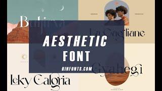 Aesthetic Fonts for Instagram creators - Hinfonts | Download Font Free