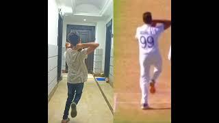 Ashwin Bowling Copy  || #shorts #cricket #shortsfeed #youtubeshorts