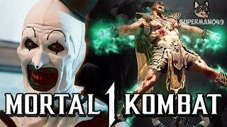 ART THE CLOWN BRUTALITY! - Mortal Kombat 1: "Ermac" Gameplay (Mavado Kameo)