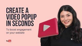 Create a Video Popup in Seconds to Boost Engagement on Your Website