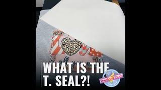 What is the t.seal?!?  The game changing paper that gives you washability and stretchability