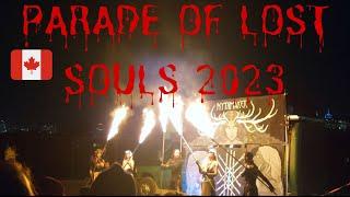  Parade Of Lost Souls 2023 | Halloween 2023 | Vancouver, BC, Canada | October 28