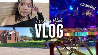 FRESHERS WEEK vlog 2021 | University of Sussex | Campus, Brighton Palace Pier, Clubbing & More!