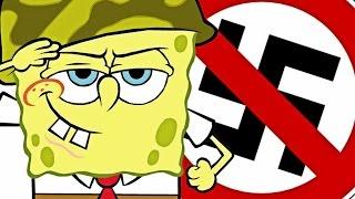 SPONGEBOB CONTRO I NAZISTI -  Gmod Funny Moments ITA