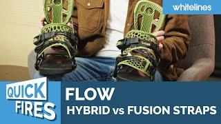 Flow's HYBRID vs FUSION Straps | Whitelines Quickfire Reviews