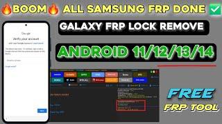  All Samsung Frp Unlock  December 2024 / Android 11,12,13,14 /Fix ADB Error | Free Frp bypass tool