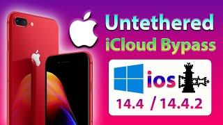 Fully Untethered iCloud Bypass iPhone 8 Plus IOS 14.4 Windows