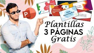 Las MEJORES Plantillas para PowerPoint - 3 paginas profesionales