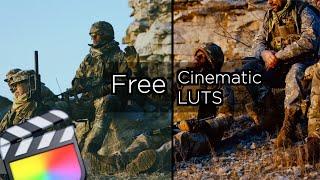 10 FREE Cinematic LUTs | Final Cut Pro X Plugins & Tutorial