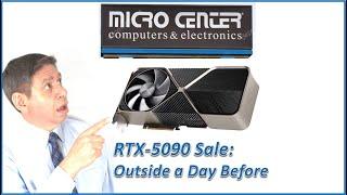 Micro Center RTX-5090 Day Before Sale