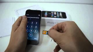 Как вставить симку в iPhone / How to Insert a SIM Card into iPhone