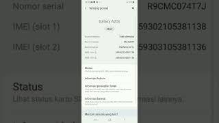 cara pasang dpi di hp samsung A20s