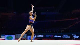 Jessica Gadirova (GBR) - Floor Exercise - 2022 World Championships - Podium Training