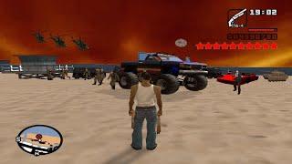 What happens if you Get 10 Red stars in GTA San andreas? (Best cheat code 2020)