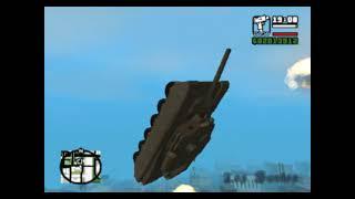 GTA San Andreas: Glitch do Tanque ''Pião Voador"