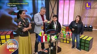  #ArribaMiGente | ¡Campeón nacional de Cubo Rubik!