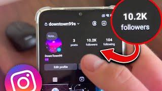 How to Get Free Instagram Followers FAST  +10K Free Instagram Followers in 2024 (SECRET REVEALED)