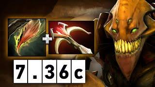 Самый метовый мидер патча! Ларл на Санд Кинге - Larl Sand King 7.36 DOTA 2