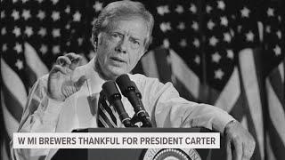 Fmr. President Carter's legacy pours into Michigan's bustling craft beer scene