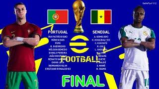 PES 2021 - Portugal vs Senegal - Final World Cup 2022 Full Match All Goals HD