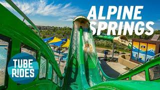 Alpine Springs | New Water Slides at Water World Denver [Interview & POVs]